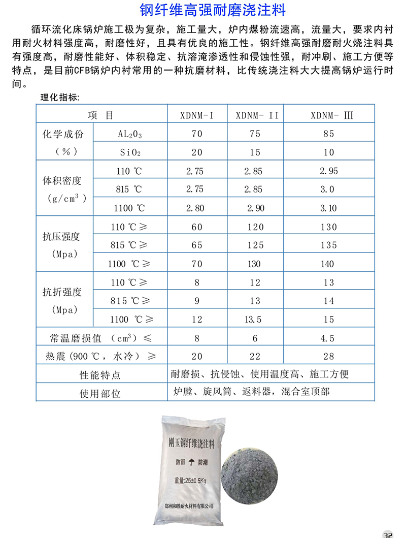 钢纤维高强耐磨浇注料.jpg
